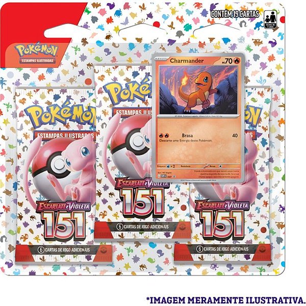 Jogo de Cartas Pokemon Colecao 151