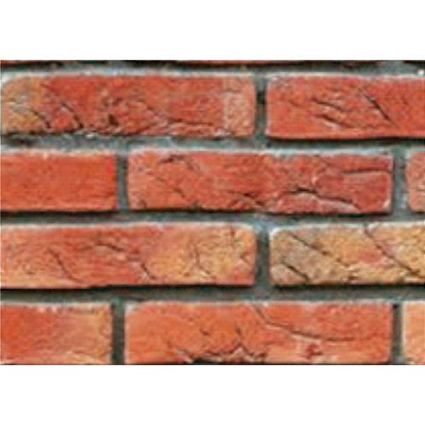 Papel de Parede Plástico Adesivo 45CMX10M Tijolo