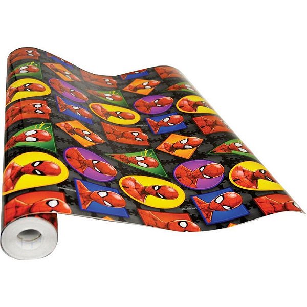 Plástico Adesivo 45CM X 10M SPIDER-MAN