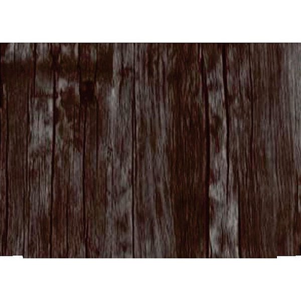 Papel de Parede Plástico Adesivo 45CM X 10M Madeira Rústica