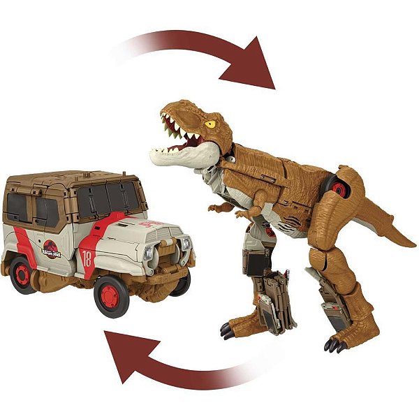 Boneco e Personagem JW F CHANGERS-T-REX Transforma