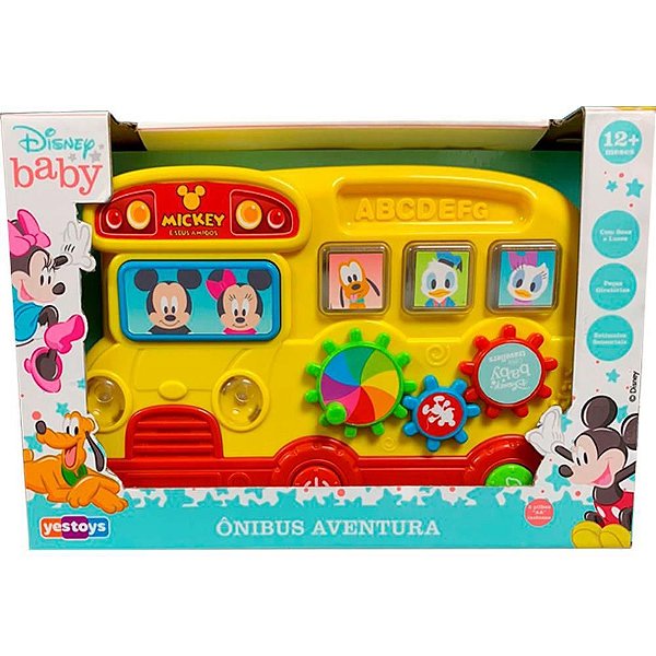Brinquedo Educativo Disney.classics Onibus Aventur