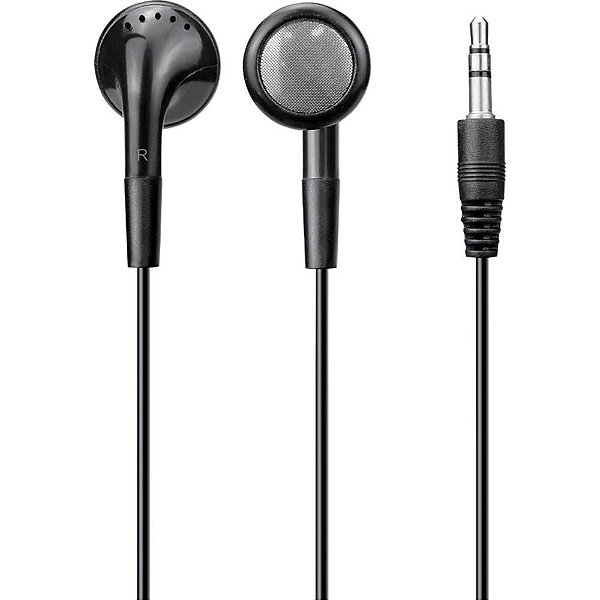 Fone de Ouvido Letron Classic P2 Preto