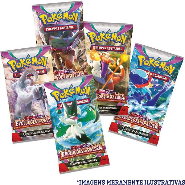 Jogo de Cartas Pokemon EV02 Evoluções Paldea DP.C/36