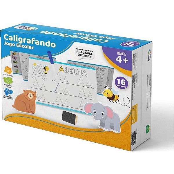 Brinquedo Pedagógico Caligrafando