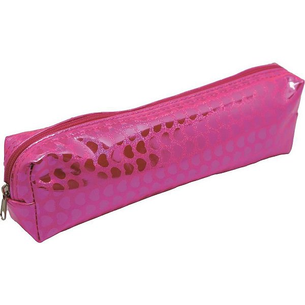 Estojo PVC Retangular Love 1ZÍPER Sortido