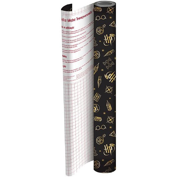 Papel de Parede Plástico Adesivo 45CMX10M HARRY Potter PVC 0,08