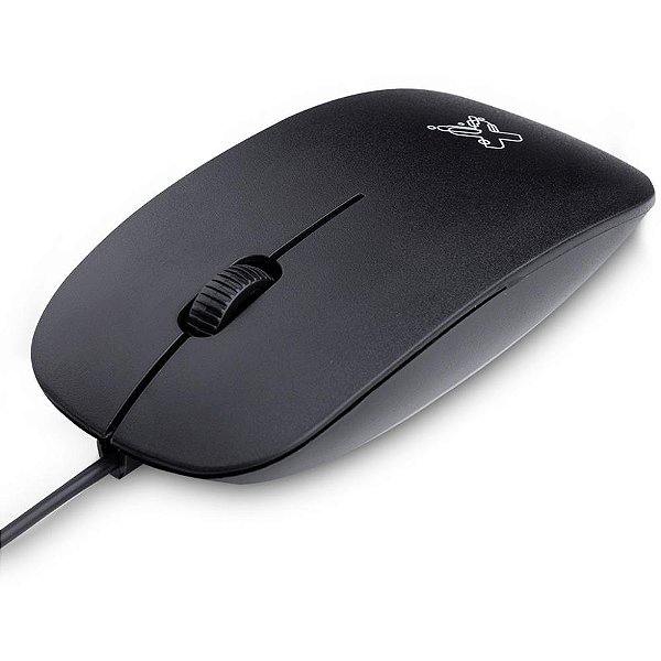 Mouse óptico USB 1200DPI Surface Preto