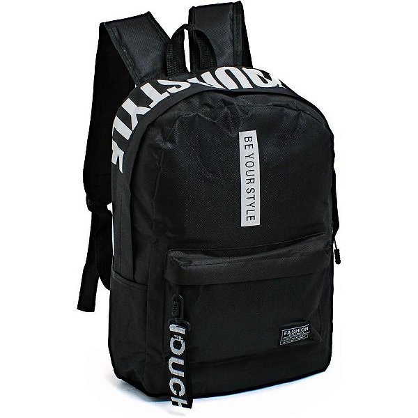 Mochila Young Fashion Média Preta