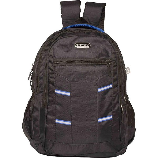 Mochila Executiva PRETA/AZUL