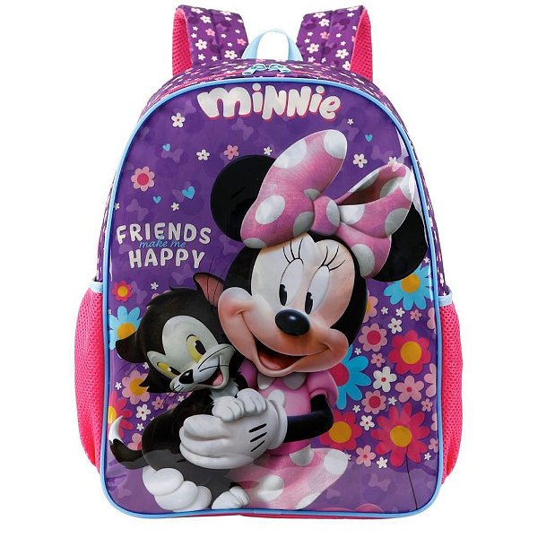 Mochila Infantil Minnie Tamanho 16