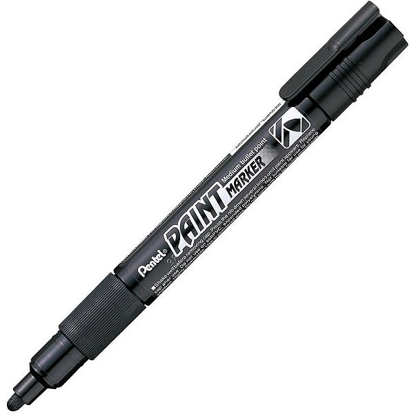 Marcador Artístico Paint Marker 4.0MM Preta