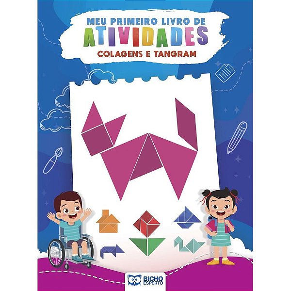 Livro de Atividades Coordenação 16 Páginas - 4 Títulos - Pacote com 04