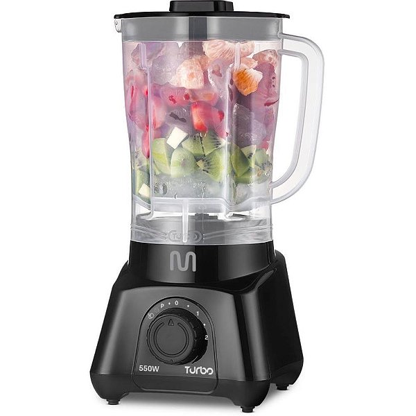 Liquidificador Turbo 550W 2 Velocidades 220V
