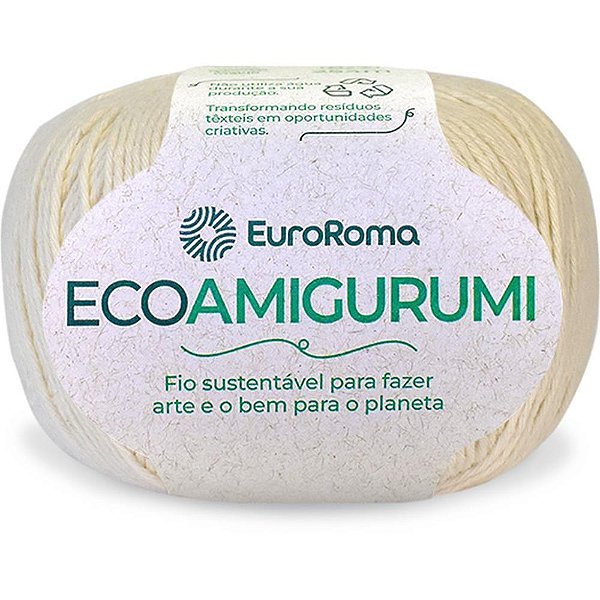 Linha para Crochê Ecoamigurumi CRU 8/7 Fios 160G 254MTS