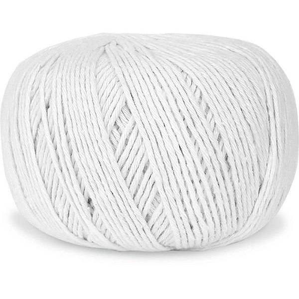 Linha para Crochê Ecoamigurumi Branco 8/7 Fios 160G 254MTS