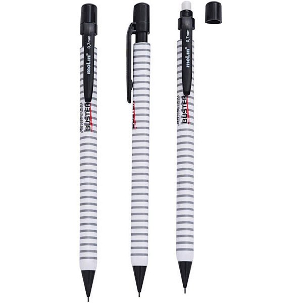 Lapiseira 0.7MM Buster Cores Sortidas POTE-24