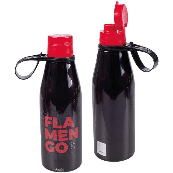 Garrafa Plástica ABRE Fácil Flamengo 530ML