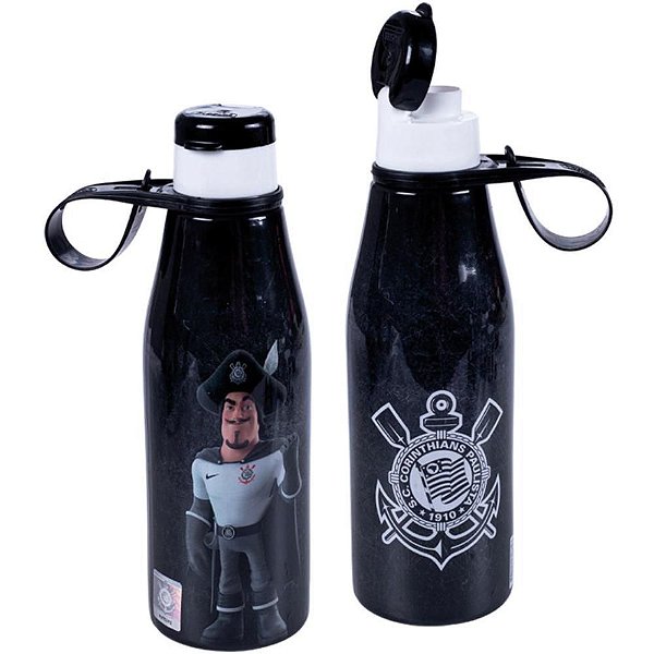 Garrafa Plástica ABRE Fácil Corinthians 530ML