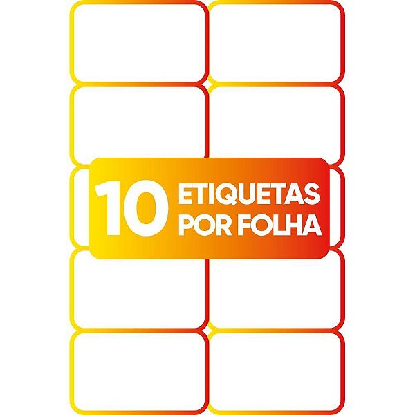 Etiqueta Carta 6283 25 FLS 50,8X101,6 MM CX.C/250