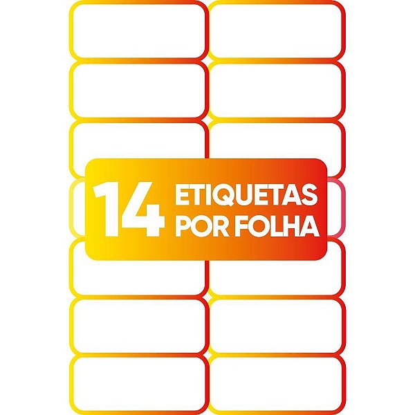 Etiqueta Carta 6282 25 FLS 33,9 X101,6 MM CX.C/350