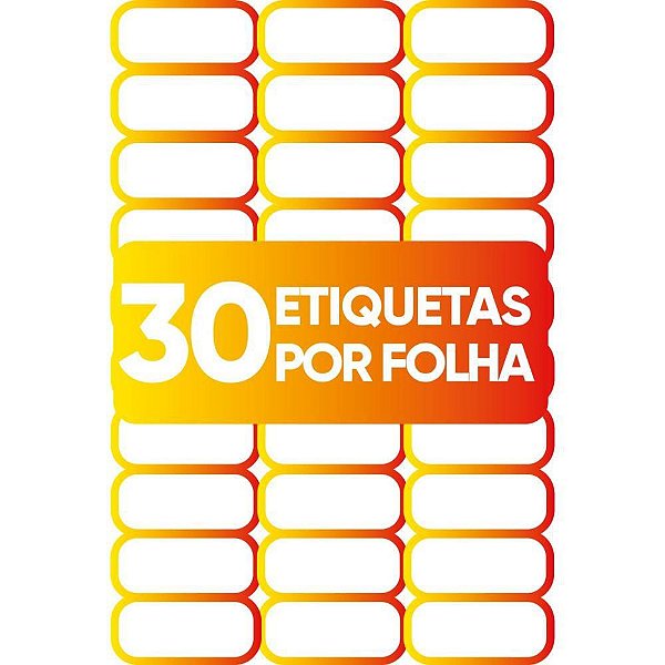 Etiqueta Carta 6280 25 FLS 25,4 X66,7 MM CX.C/750