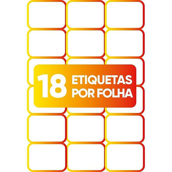 Etiqueta A4 A4361 100 FLS 46,5X63,5 MM CX.C/1800