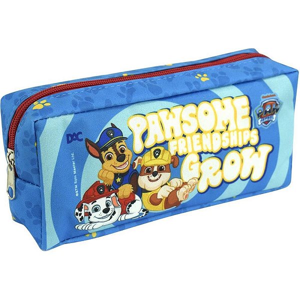 Estojo Tecido Patrulha Canina Azul