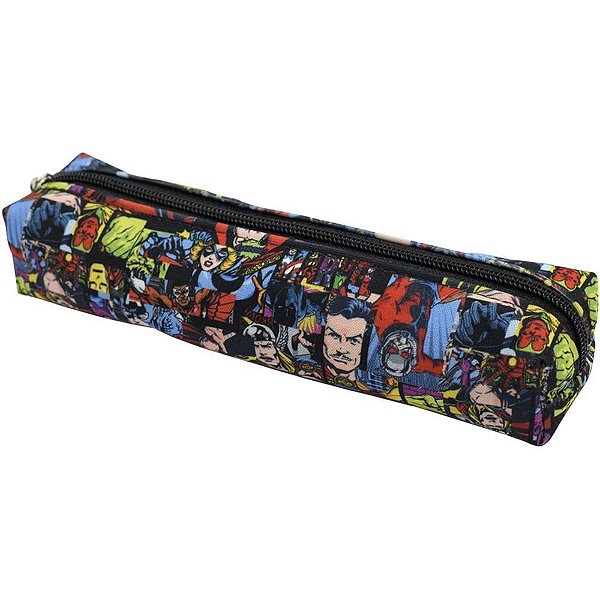Estojo Tecido Marvel Comics Pequeno