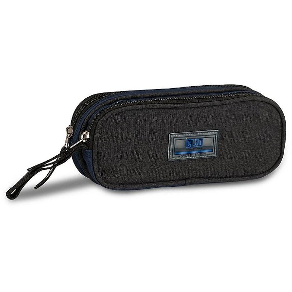 Estojo Tecido Clio ON Road 2ZIP. Sortido