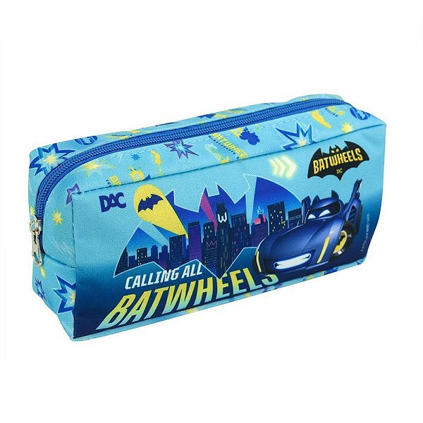 Estojo Tecido Batwheels Azul