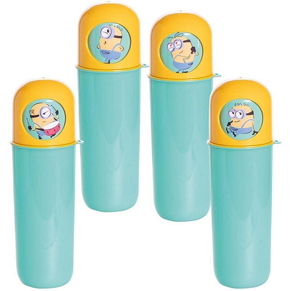 Estojo Plástico BOX Multiuso Ludico Minions