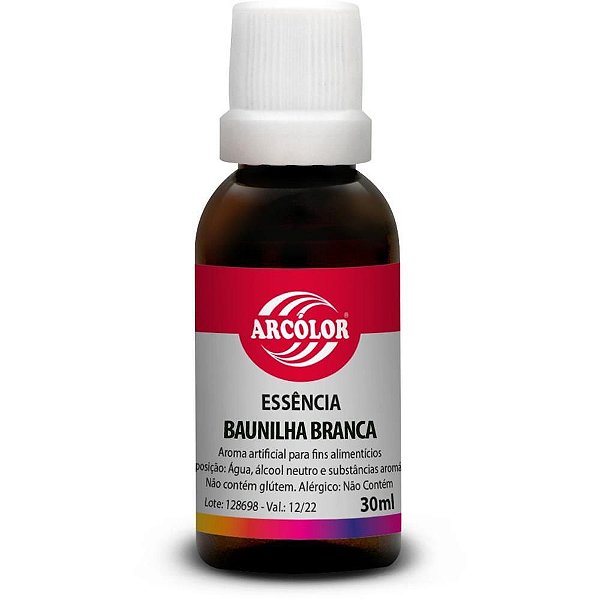 Essência 30ML Baunilha Branca CX.C/12