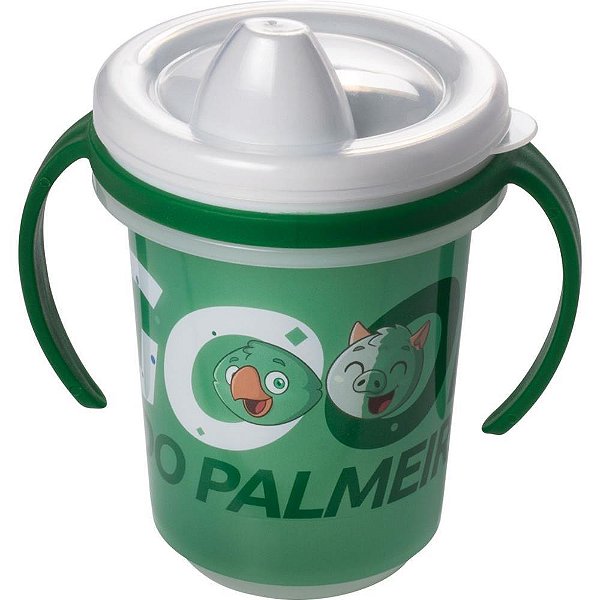 Copo de Treinamento Trio Palmeiras KIDS 330ML