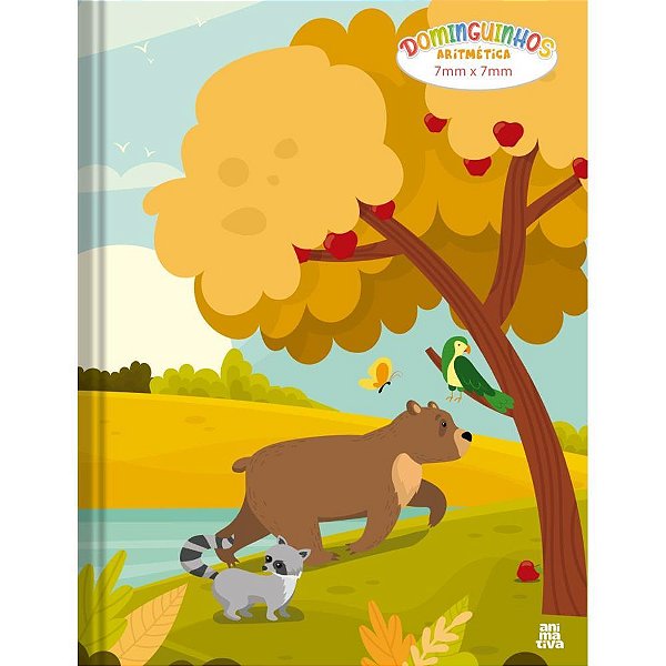Caderno Quad Universitário Dominguinhos COST. 7X7MM 40F PCT 05