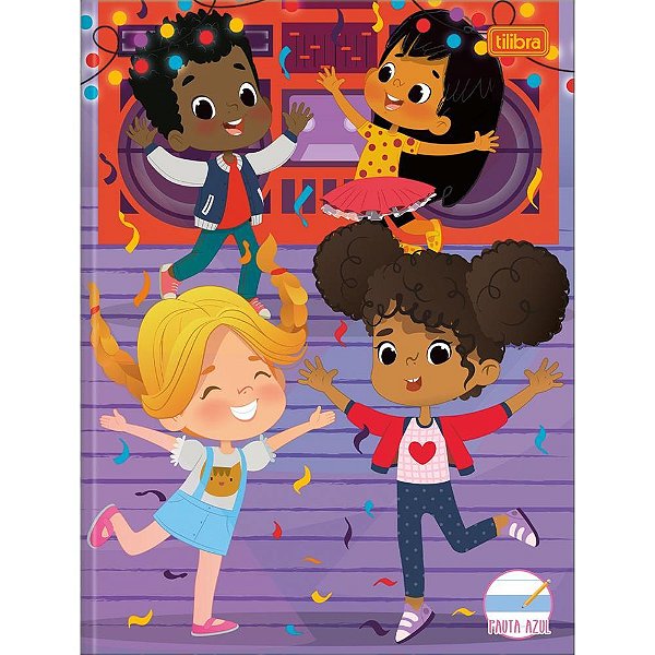 Caderno Caligrafia Capa Dura Sapeca 40 Folhas Pauta Azul Brochura Pacote com 08 Unidades