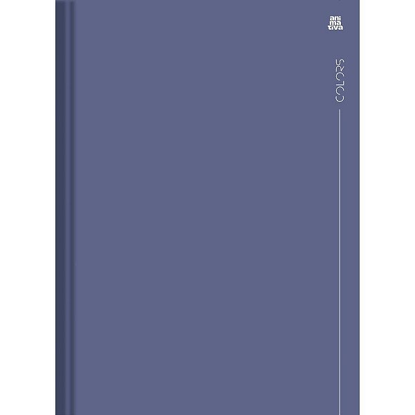 Caderno Brochurão Capa Dura Colors Preto 80 Folhas Pacote com 05