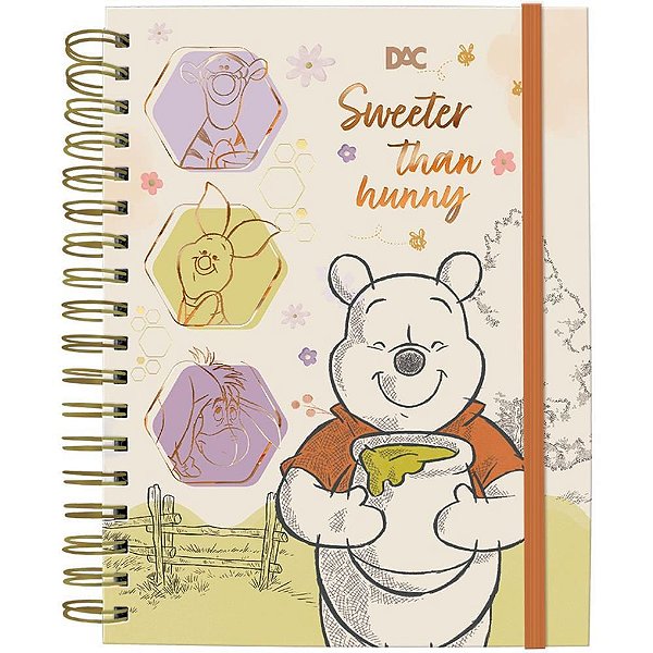 Caderno 10X1 Cp.dura Colegial Pooh SMART 80F