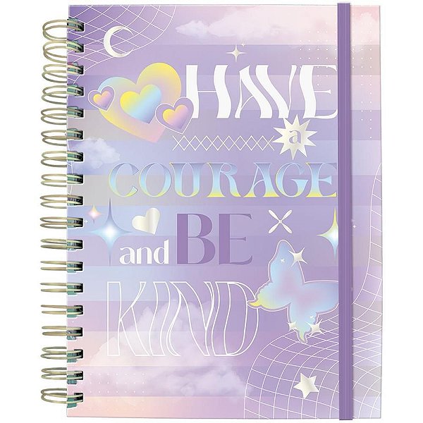 Caderno 10X1 Capa Dura TRENDY SMART 80F C/ELÁSTICO