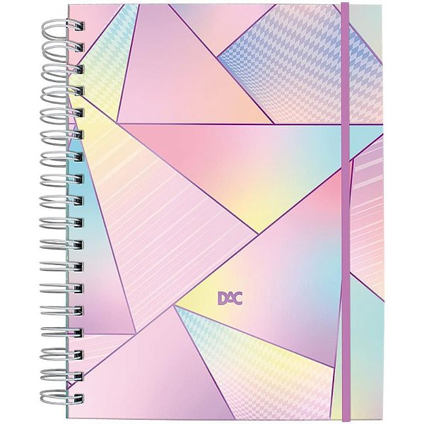 Caderno 10X1 Capa Dura Sortdac SMART 80F C/ELÁSTICO