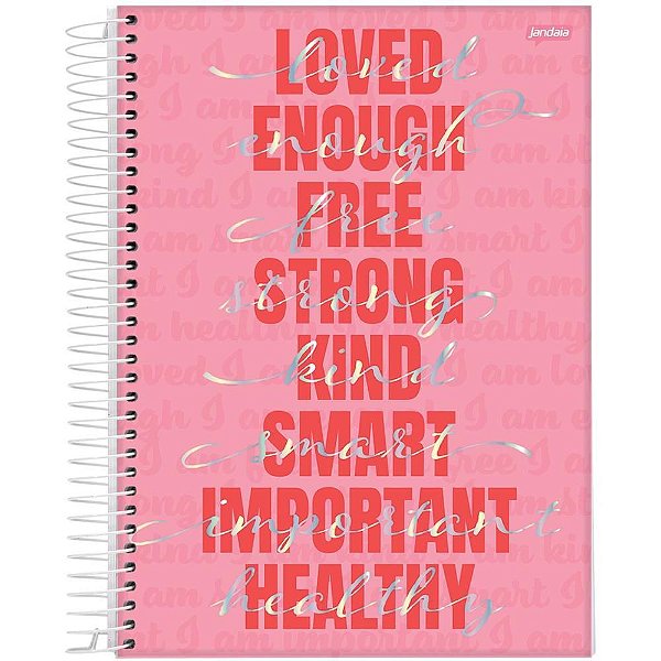 Caderno 10X1 Capa Dura BE BOLD 160FLS. PCT.C/04