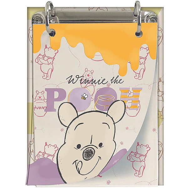Bloco para Ficheiro Pooh Decorado 80F