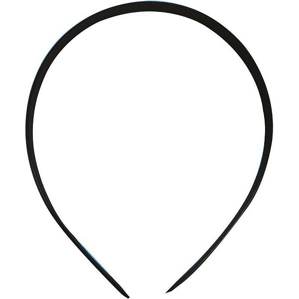 Acessório Cabelo Tiara PLAST ACHATADA 10MM PRET PCT.C/12