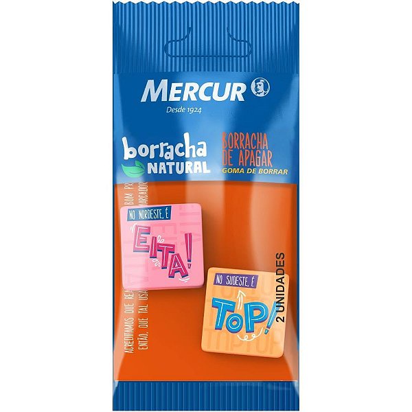 Borracha Decorada Expressões Regionais Sortida Blister com 2