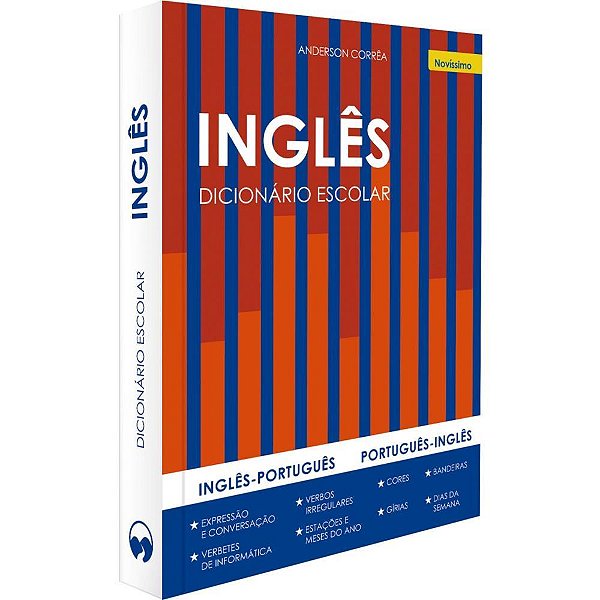 Dicionário INGLÊS Escolar Vale 480 Páginas - 12X17 CM