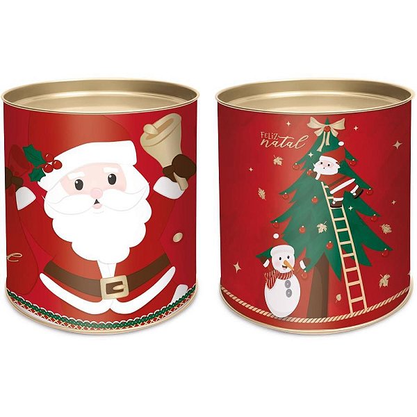 Embalagem para Panetone Natal Teodoro Rigida 100G. C/12
