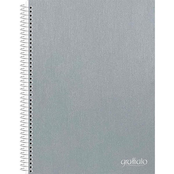 Caderno 01X1 Capa Dura Graffiato Prata 120F  PCT.C/04