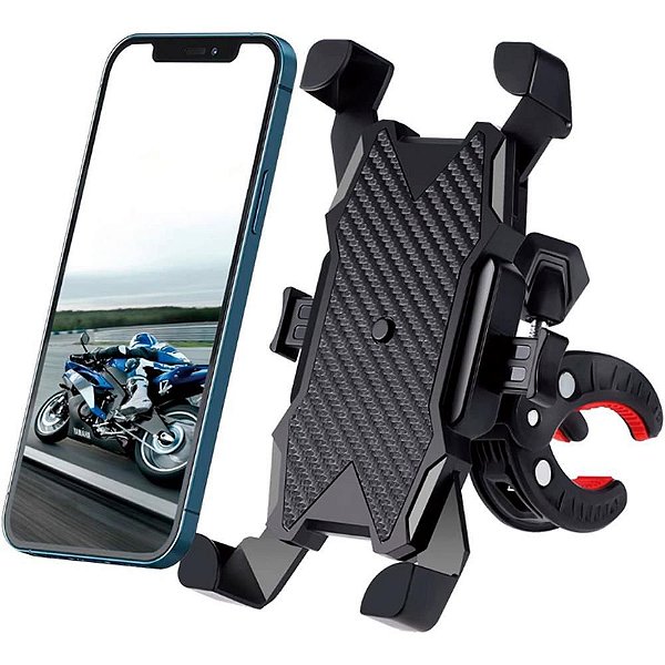 Suporte para Celular Moto e Bike Guidão com Rotação 360°