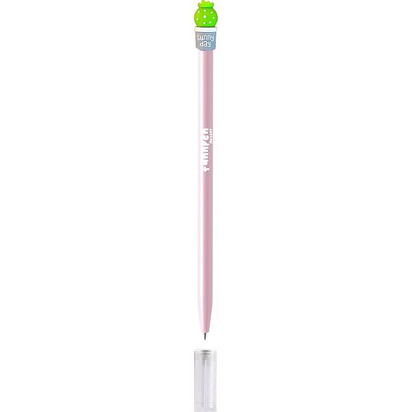 Caneta Esferográfica FANN Pen 1.0MM Cacto Verde Claro – Caixa com 12 Unidades