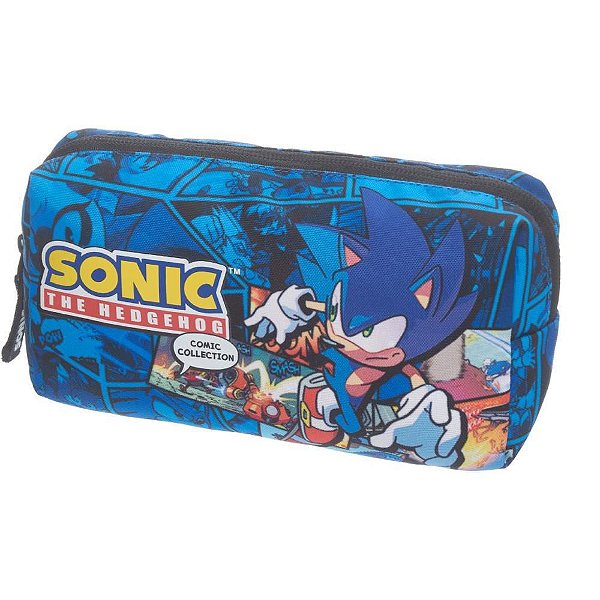 Estojo PVC Sonic Comic